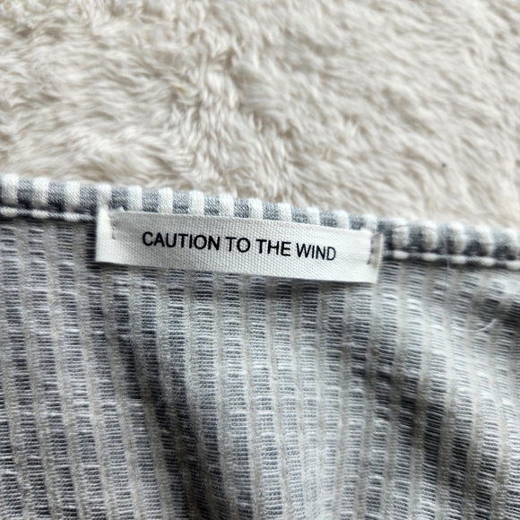 Caution To The Wind Wrap Shirt - Picture 5 of 6